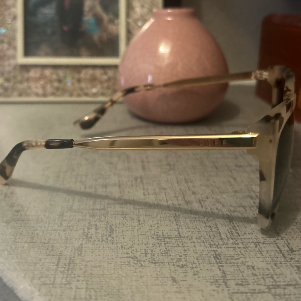 Bella Tortoise Shell Sunglasses by Diff Eyewear - image 2